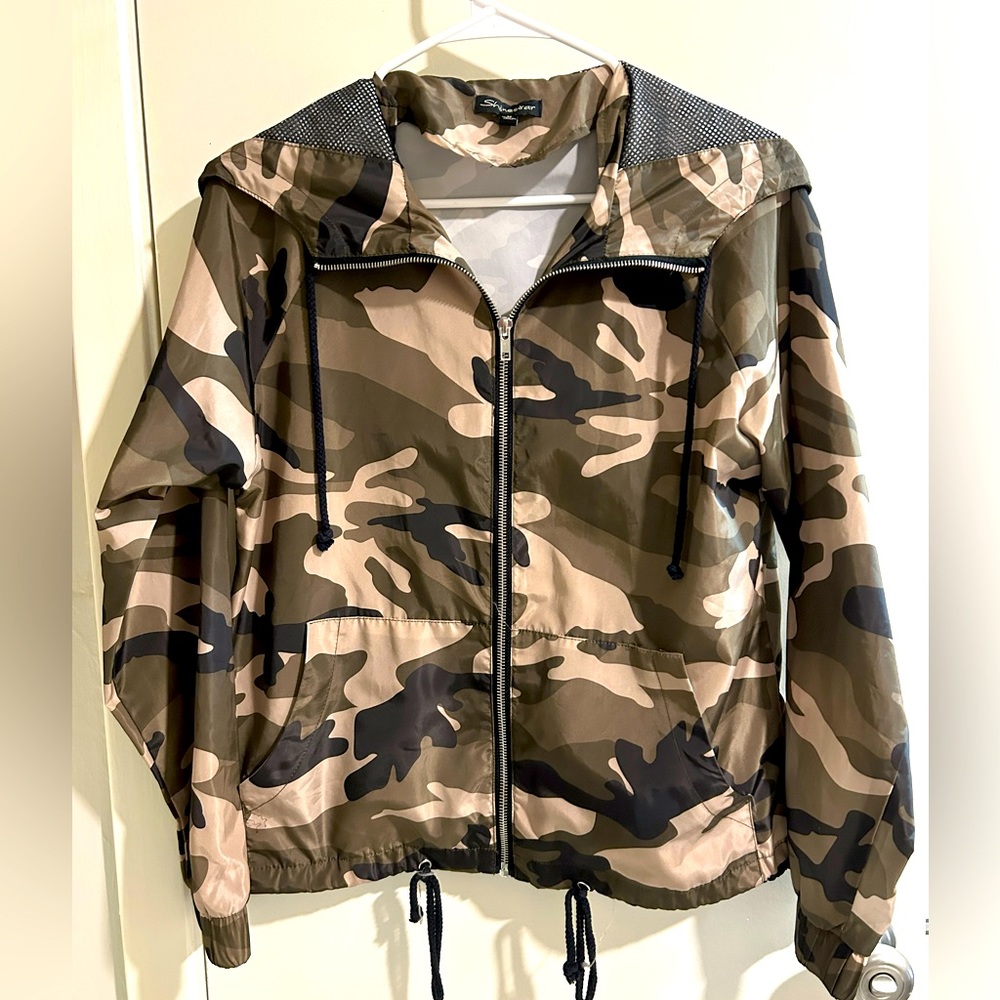 Camo Rain Jacket